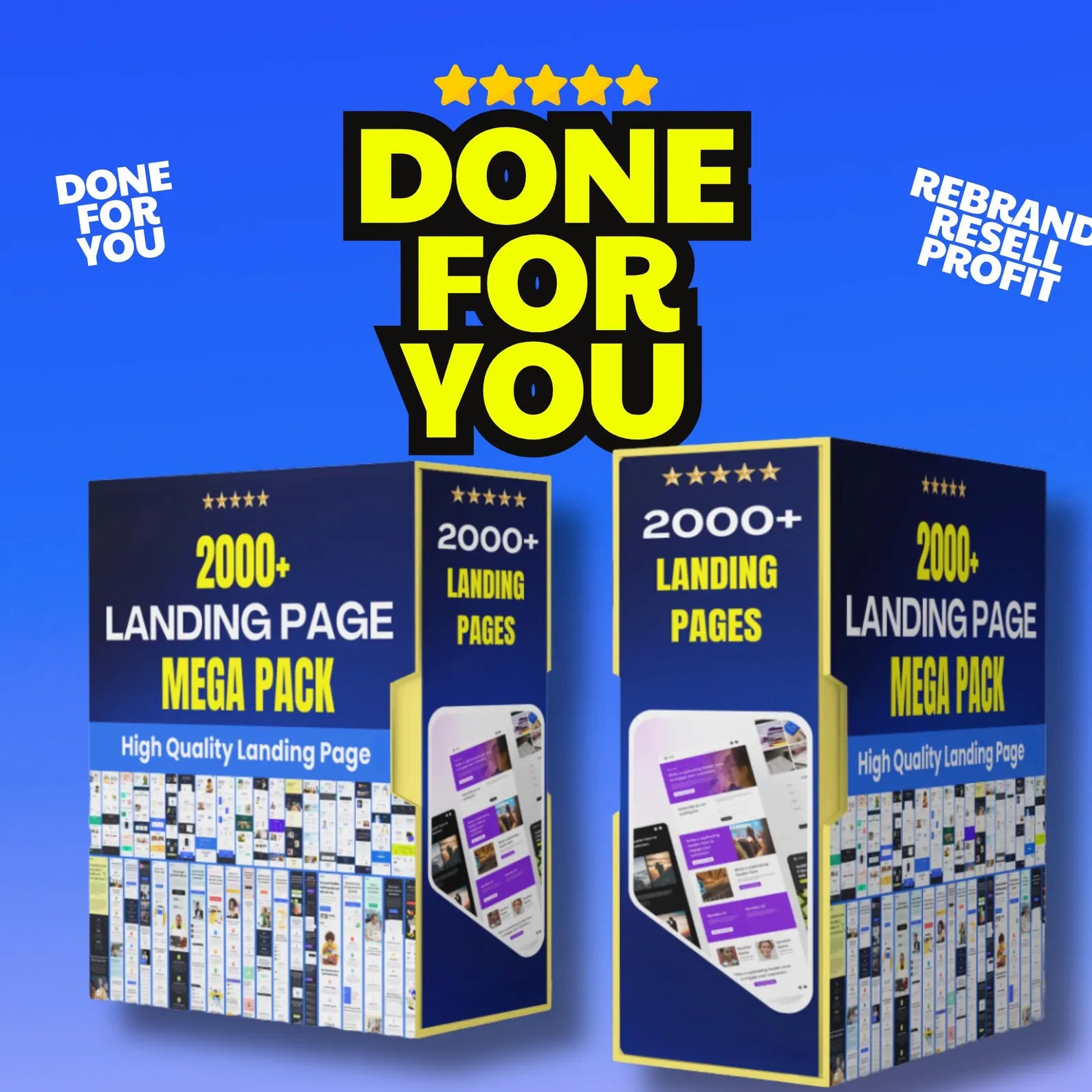 2000+ High-Converting Landing Page Templates | SEO-Optimized & Mobile-Responsive Design, Fully Customizable